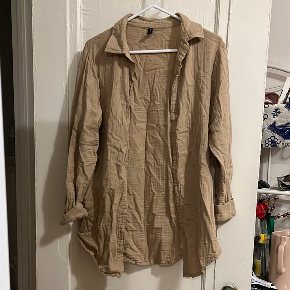 Tan Casual Jacket